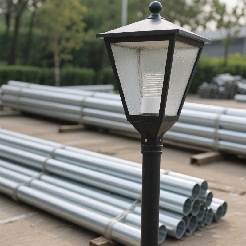 Quais são os materiais de metal comumente usados na fabricação de lâmpadas de rua?